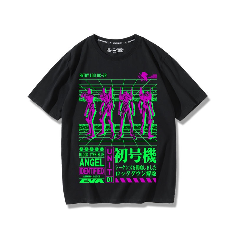 เสื้อยืดโอเวอร์ไซส์neon-genesis-evangelion-เสื้อยืด-eva-อุปกรณ์ต่อพ่วง-asuka-no-1-machine-tide-ยี่ห้อ-joint-อะนิเมะสองมิ