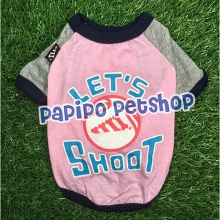 ภาพขนาดย่อของภาพหน้าปกสินค้าเสื้อผ้าสุนัข ไซส์ 1-8 จากร้าน papipo_petshop บน Shopee