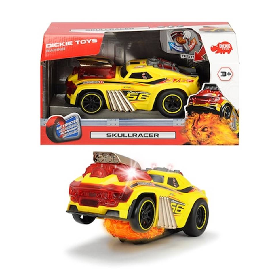 dickie-toys-ดิกกี้ทอย-รถของเล่น-skullracer-ขนาด-24-cm-รถพลาสติก-มีเสียง-มีไฟ-dk65001