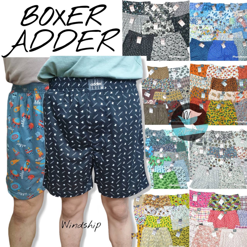 ภาพหน้าปกสินค้ากางเกงบ๊อกเซอร์ Boxer แบรนด์ ADDER ทรงสวยผ้านิ่ม ใส่สบาย บ็อกเซอร์ (AD6)