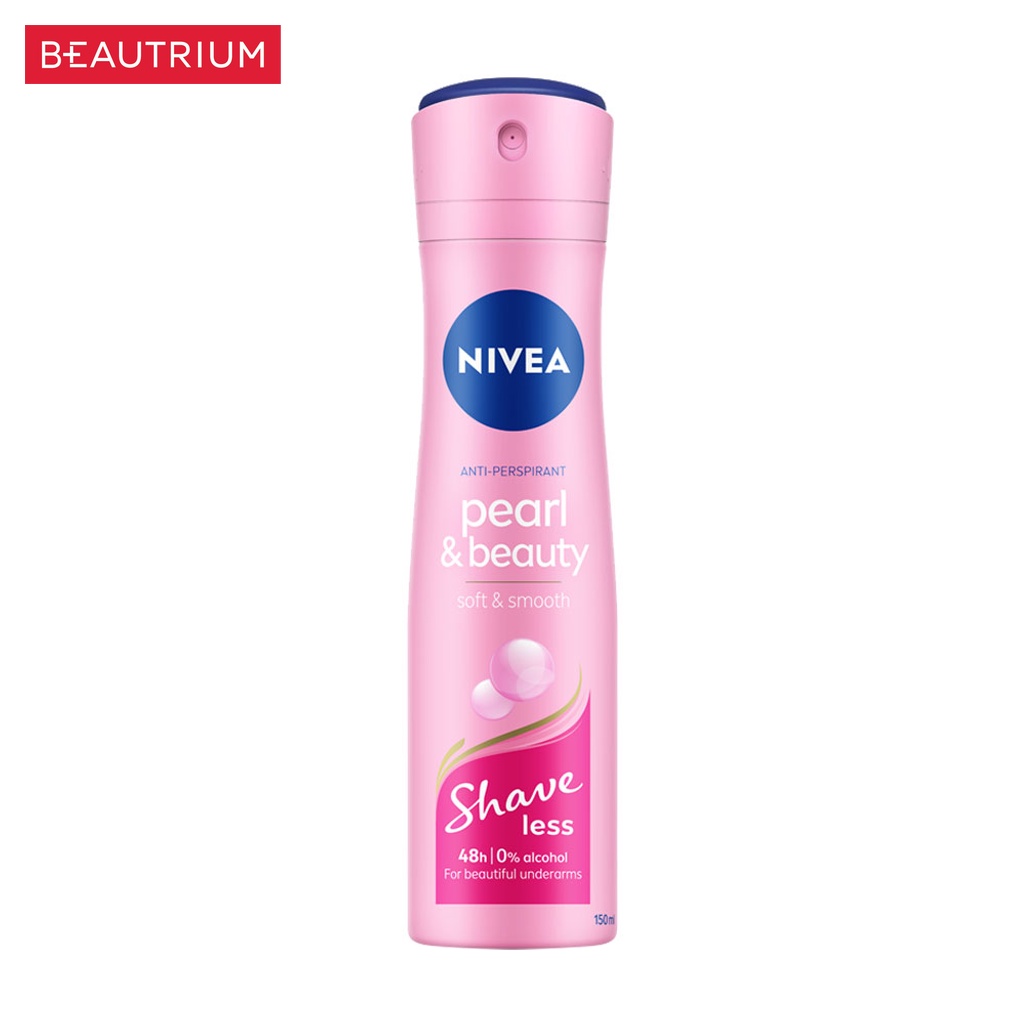 nivea-pearl-amp-beauty-shave-less-spray-ผลิตภัณฑ์ระงับกลิ่นกาย-150ml