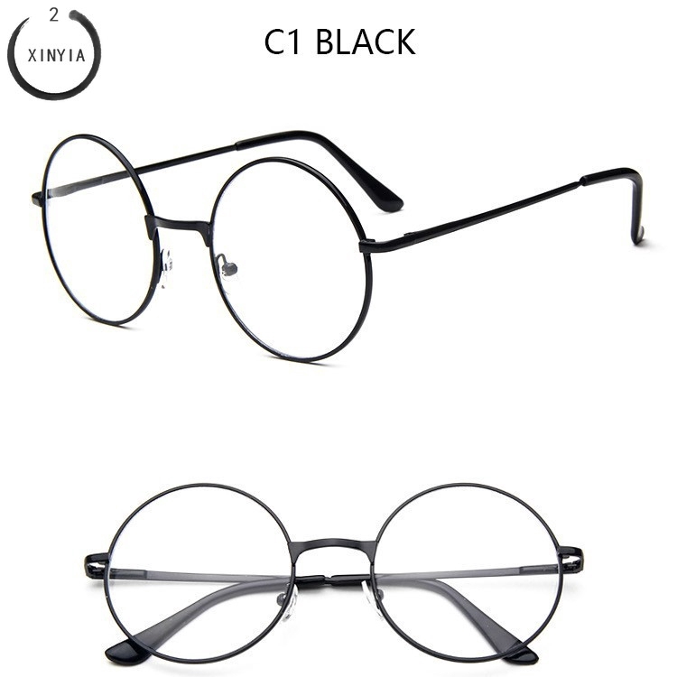 ภาพหน้าปกสินค้าHot   Girlโลหะกรอบแว่นตาออกแบบรอบแว่นตาเลนส์ใสC3 จากร้าน xinyia2.th บน Shopee