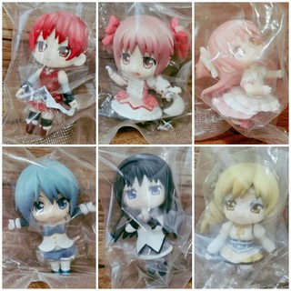 สาวน้อยเวทมนตร์มาโดกะ Madoka Magica ชุดรบ ปุจิ nendoroid petit ฟิกเกอร์ตัวเล็กน่ารักๆ  (ของแท้ มือ 1)