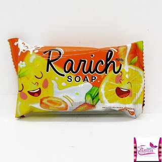 🔥โปรค่าส่ง25บาท🔥Rada Rarich Soap 60 g. สบู่ราริช