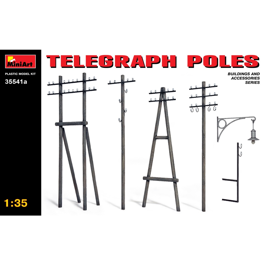 โมเดลประกอบ-miniart-1-35-mi35541a-telegraph-poles