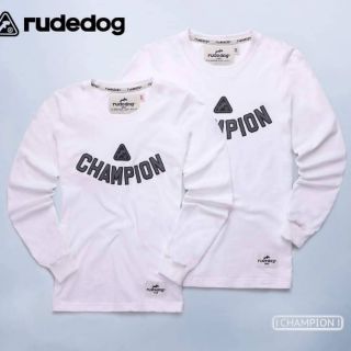 Rudedog แขนยาว ขาว รุ่น Champion (ราคาต่อตัว)