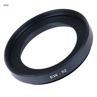 Dou Ew-52 เลนส์ฮู้ดเลนส์กล้อง 52มม. สําหรับ Canon- Eos Rf 35มม. F1.8 Macro Is Stm