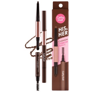 CATHY DOLL HIS &amp; HER CUSHION EYEBROW PENCIL 0.16G+0.4G