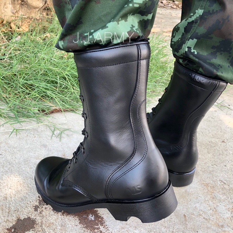 ภาพหน้าปกสินค้ารองเท้าคอมแบท MS COMBAT หนังแท้ รองเท้าคอมแบทสำหรับเดินป่า จากร้าน j.j.army บน Shopee