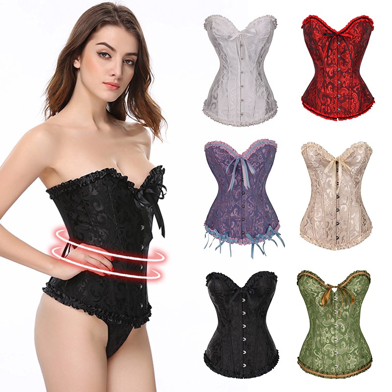 ชุด-corset-สตรีไซต์ใหญ่-xs-6-xl