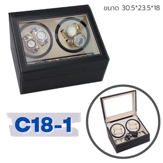 C18-1นาฬิกาหมุนออโต้ใส่นาฬิกาใส่ได้10เรือนW103Bก3-2