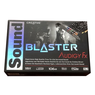 Creative Sound Blaster Audigy Fx 5.1 PCIe Sound Card SB1570