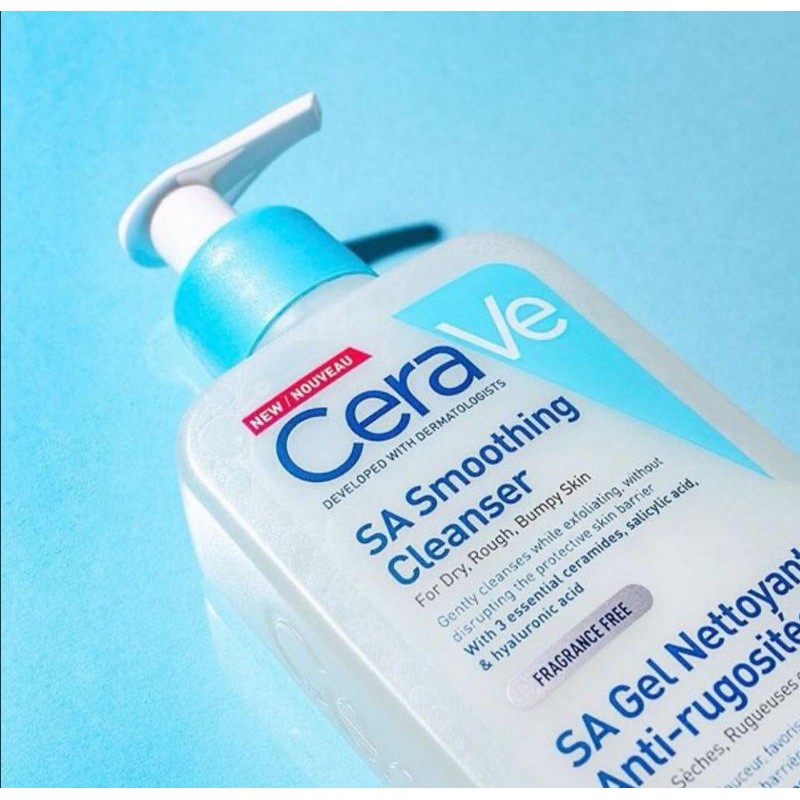 Cerave SA Smoothing Cleanser | Shopee Thailand