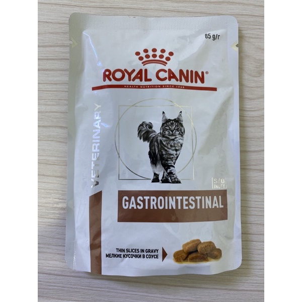 royal canin gastrointestinal pouch อาหารเปียกแมว ท้องเสีย อาเจียน 85g ...