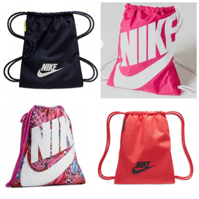 ลิขสิทธิ์แท้-nike-sack-กระเป๋า-เป้-ถุงผ้า-หูรูด-กระเป๋าผ้า-กระเป๋าสะพาย-กระเป๋าเดินทาง