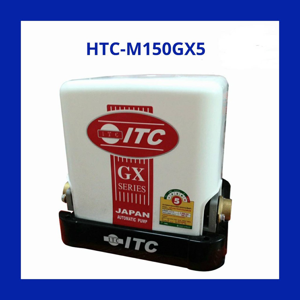 ถูกสุด-แพคดี-ส่งไว-ปั๊มน้ำแรงดันคงที่itc-htc-m150-200-250-300-350-gx5-series-รับประกันมอเตอร์-10ปี-ผลิตโดยโรงงานhitachi