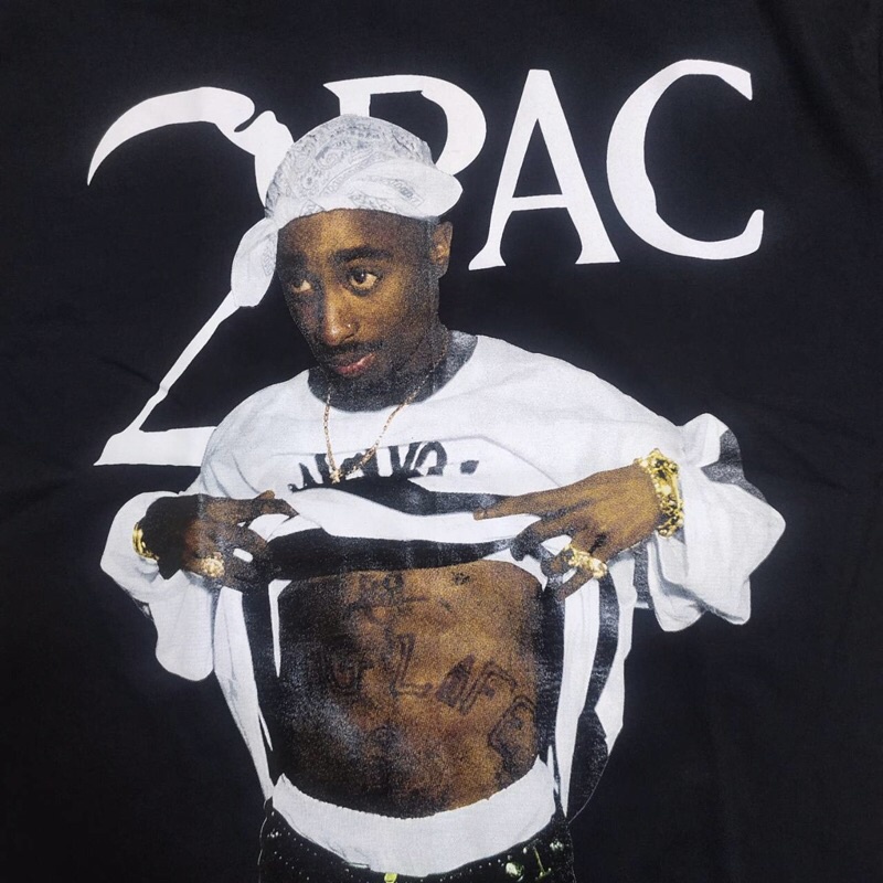 เสื้อยืดโอเวอร์ไซส์เสื้อ-2pac-tupac-hiphop-legend-rappers-5xl