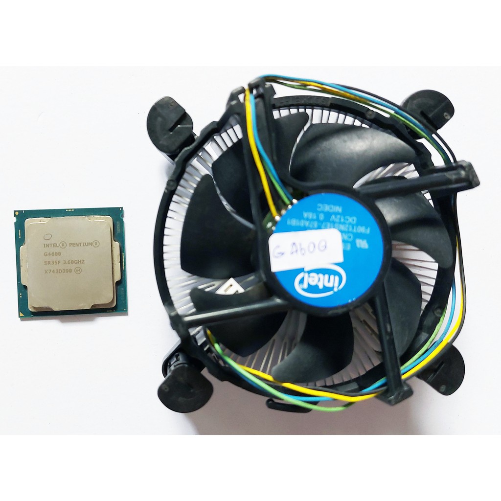 CPU intel Pentium G4600 + ซิงค์ พัดลม แท้ | Shopee Thailand