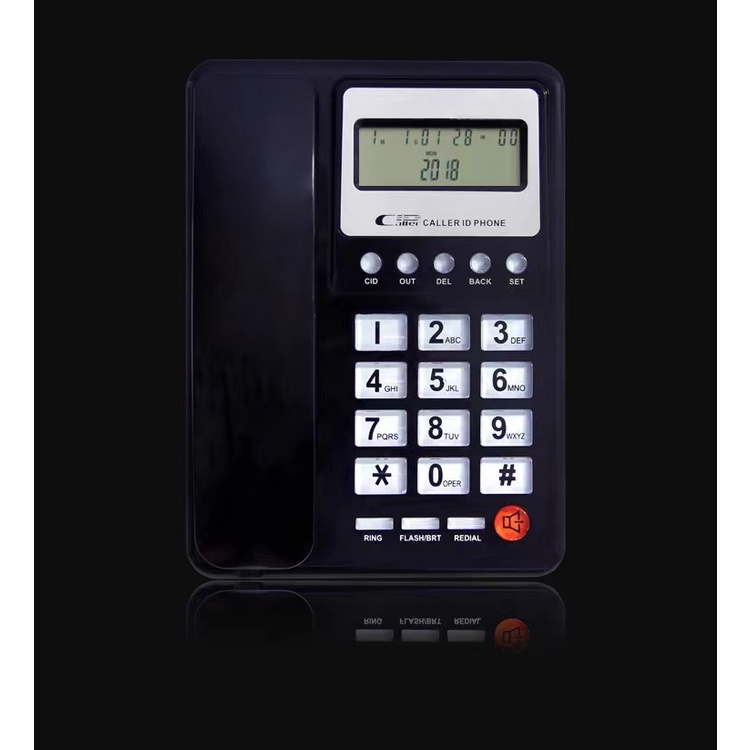 ภาพสินค้าPanasonic ของแท้100% โทรศัพท์บ้าน รุ่น KX-T2007ดำ แดง ขาว โทรศัพท์มีสาย โทรศัพท์สำนักงาน รับประกัน 1 ปี จากร้าน 7n86ub6ln9 บน Shopee ภาพที่ 2