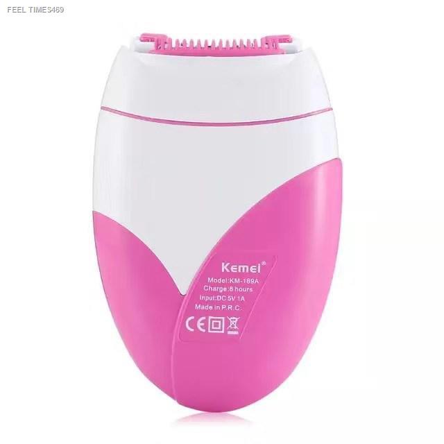 พร้อมส่ง-พร้อมส่ง-kemei-189a-เครื่องถอนขนไฟฟ้า-ไร้สายชาร์จไฟผ่านusb