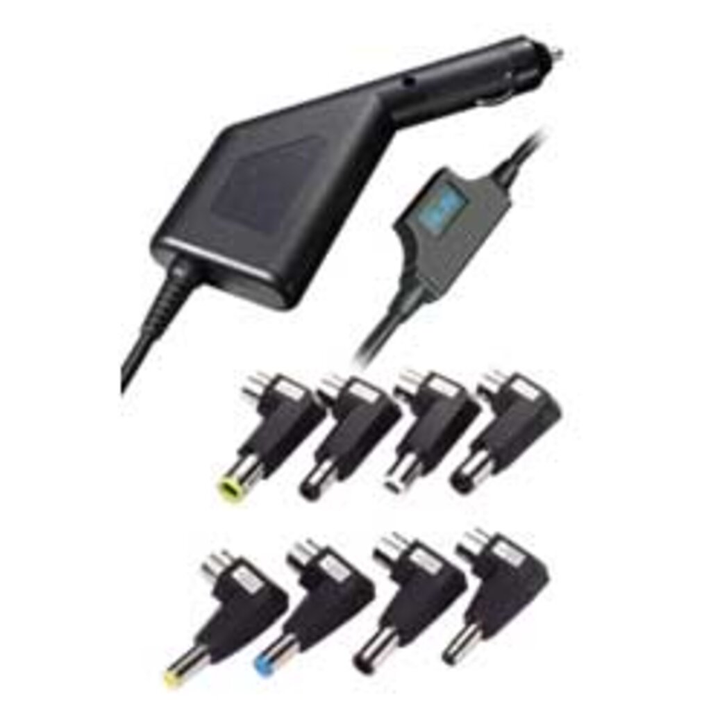 Adapter Notebook Universal 65W (ชาร์จได้หลายรุ่น) ชาร์จไฟในรถยนต์