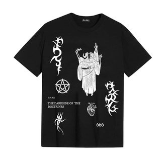 SATAN 666 BLACK T-SHIRT