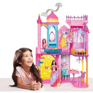 บ้านบาร์บี้ ปราสาทบาร์บี้ Barbie®Rainbow Cove™ Princess Castle Playset
