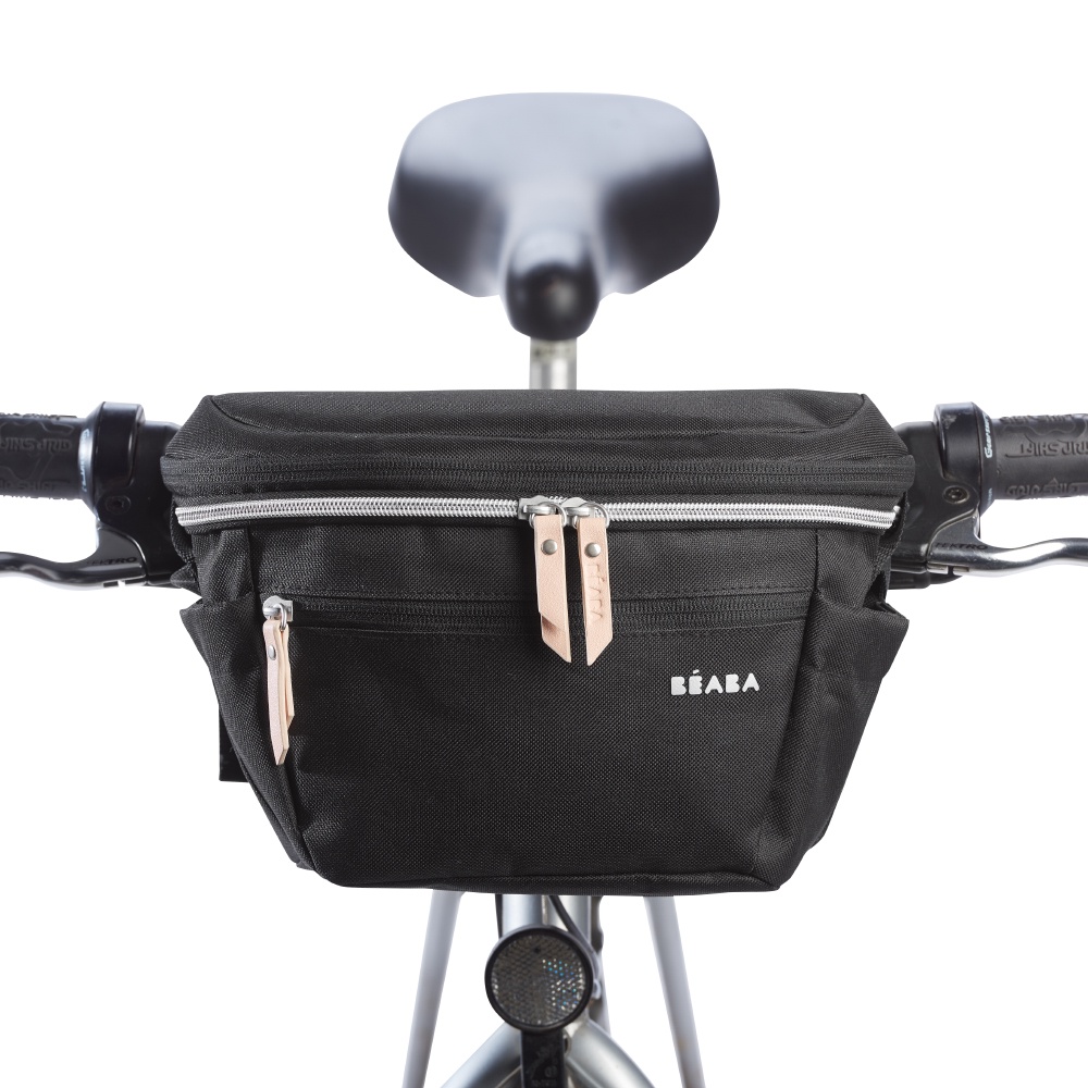 beaba-กระเป๋าอเนกประสงค์-biarritz-expendable-stroller-organizer-bag-black-amp-lilys