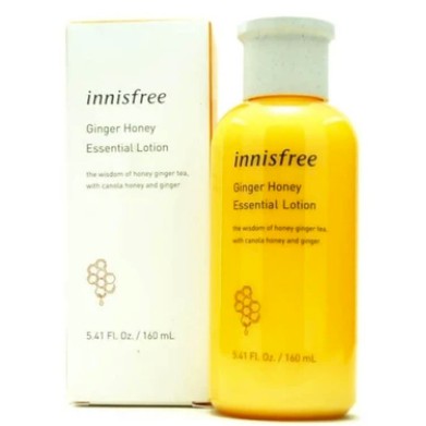 Innisfree Ginger Honey Ampoule Skin 200ml, Essential Lotion 160ml ...