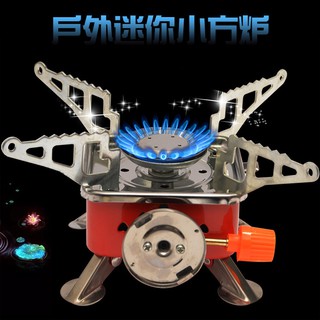 เตาแก็ส เตาแก๊สพกพา เตาแก๊สปิคนิค เตาแก๊สแคมป์ปิ้งแบบพกพา Small Gas Camping Stove Cooker