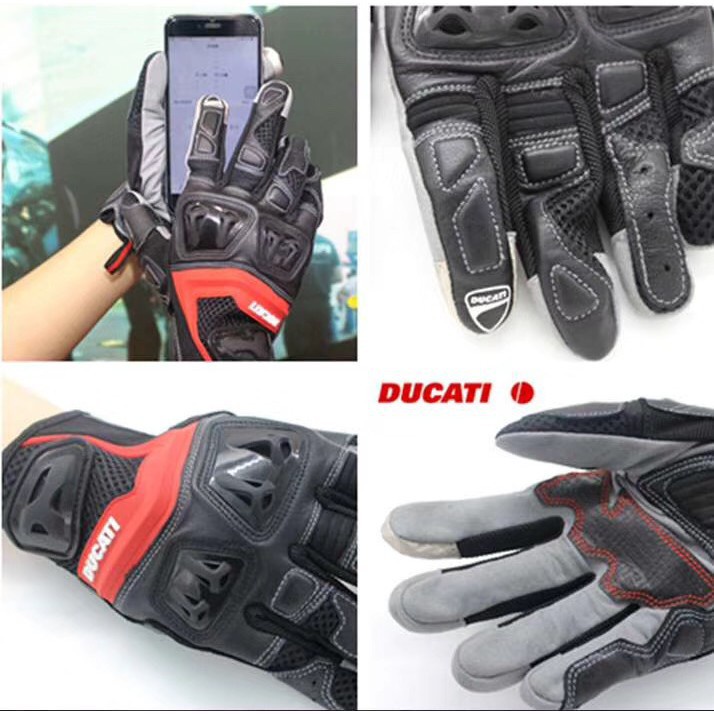 ถุงมือหน้าจอสัมผัส-ducati-corse