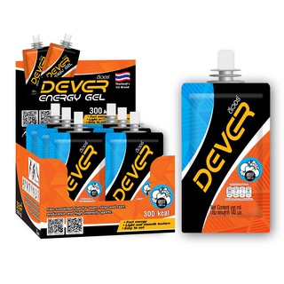 ราคาDEVER gel (vital energy) เกลือแร่ สำหรับนักวิ่ง เยลลี่วิ่ง เยลลี่ให้พลังงาน เจลให้พลังงาน > 100 ML ผลไม้รวม 6 ซอง