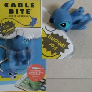 กันสายชาร์ตหัก Cable Mascot ลาย สติช Stitch