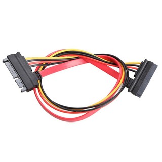 22 Pin Male to Female 7+15 pin SATA Data Power Combo Extension
Cable 45CM