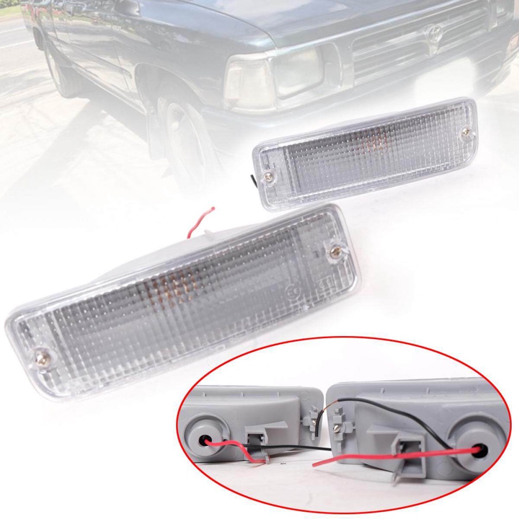 ไฟหรี่กันชน-ไฟเลี้ยวกันชน-ไฟกันชน-รุ่น-โตโยต้า-ไมตี้เอ็กซ์-toyota-mighty-x-ln-car-turningsignal-light-parts-t8