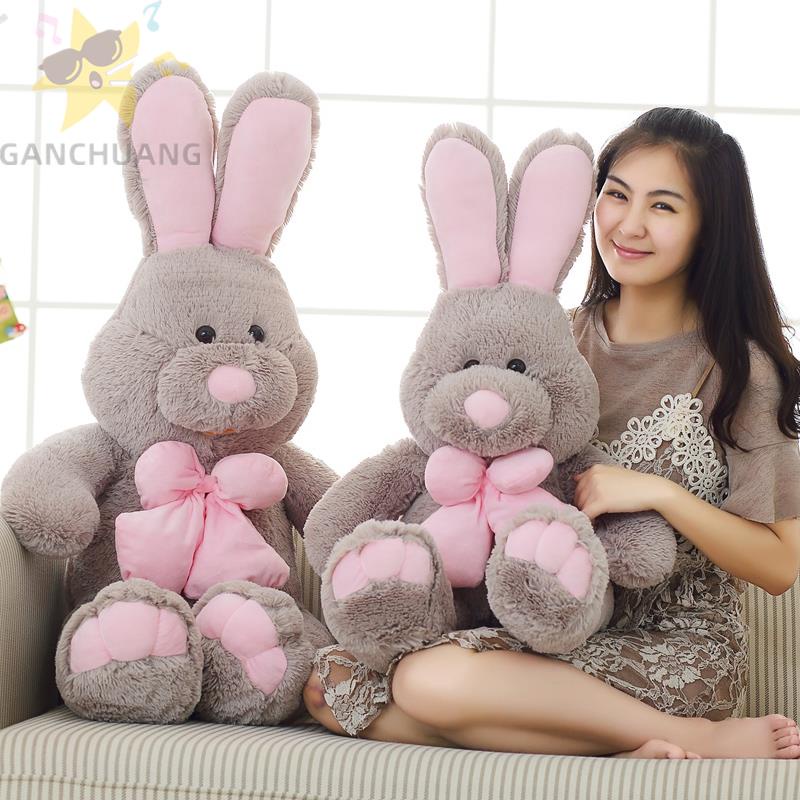 ของเล่นกระต่ายตุ๊กตากระต่ายของเล่นตุ๊กตา-american-bonnie-rabbit-plush-toy-doll-large-cute-sleeping-pillow-doll-doll-girl