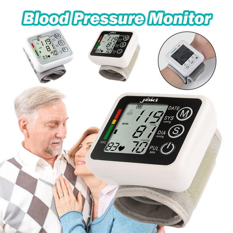 เครื่องวัดความดัน-เครื่องวัดความดันโลหิต-อัตราการเต้นหัวใจ-blood-pressure-monitor-my77-bk