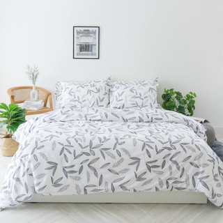 สินค้า Darling Mattress ชุดผ้าปูและผ้านวมรุ่นนาโนเทคลายลีฟ NANOTECH Bedsheet and Duvet Set (Leaf)