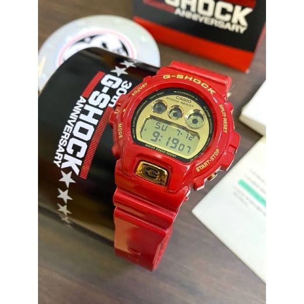 G-Shock DW-6930A-4 Rising Red 30th Anniversary ครบรอบ30ปี G-Shock DW-6930A-4 Rising Red 30th Anniversary ครบรอบ30ปี