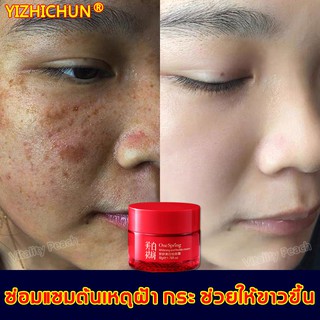 ครีมทาฝ้ากระ 50g ครีมลดฝ้า ช่วยให้ใบหน้ากลับมาขาวใส ไม่มีจุดด่างดำบนใบหน้าอีกต่อไป ครีมบำรุงหน้า ครีมลบฝ้า ลดฝ้ากระ ครีม