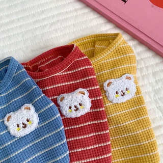 เสื้อผ้าสัตว์เลี้ยง ขนาดเล็ก ป้องกันขุย แฟชั่นฤดูร้อน สําหรับสุนัข แมว/ เสื้อสวย
