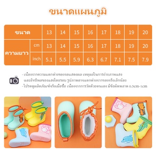 ภาพขนาดย่อของภาพหน้าปกสินค้าMykidswants รองเท้าบูทกันฝน ลายการ์ตูน รองเท้าสำหรับเด็ก รองเท้าว่ายน้ำเด็กกันลื่น (พร้อมส่ง) 21Z051902 จากร้าน b_southcarolina367.th บน Shopee