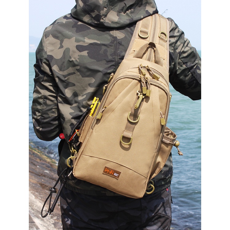 กระเป๋าตกปลา Fishing Shadow Road Asian Bag DualUse Backpack Fishing