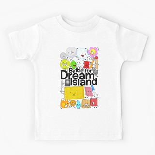 เสื้อยืดแขนสั้นลําลอง พิมพ์ลายโปสเตอร์ BFDI น่ารัก แฟชั่นสําหรับเด็กผู้ชาย และเด็กผู้หญิง
