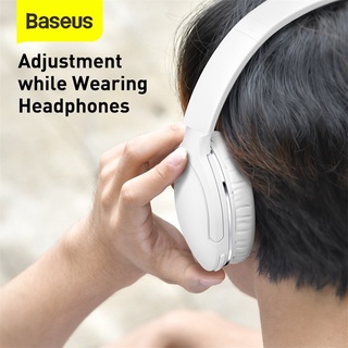 ภาพขนาดย่อของภาพหน้าปกสินค้าBaseus D02 Pro Wireless Headphones Bluetooth 5.0 Sport Earphones with Audio Cable for IPhone Tablet Laptop Headset Ear Buds Natural Sound Player Extraordinary Sound Effect จากร้าน baseus888.th บน Shopee
