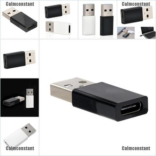 Calmconstant อะแดปเตอร์การ์ด USB-C USB 3.1 Type C ตัวเมีย เป็น USB 3.0 Type-A สีดํา