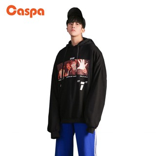 Caspa เสื้อกันหนาวมีฮู้ด 2 สี รุ่น Hoodie02 เสื้อกันหนาวมีฮู้ดสไตล์เกาหลีสําหรับผู้ชาย ผู้หญิง เสื้อฮู้ดดี้แฟชั่น