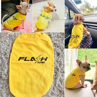 💛พร้อมส่ง💛เสื้อกล้ามสีเหลืองลายเท่ๆ