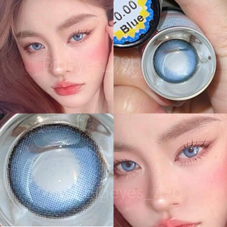 ✨ Blue คอนแทคเลนส์ สีฟ้า ขนาดตาโต (Bigeyes) ☀️กรองแสง uv ✔️เลนส์แท้จดทะเบียนถูกต้อง (บิ๊กอาย คอนแทคเลนส์ Bigeye