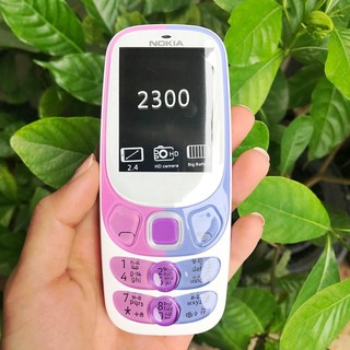 โทรศัพท์มือถือ  NOKIA 2300 (สีขาว)  2 ซิม 2.4นิ้ว 3G/4G โนเกียปุ่มกด 2028